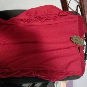 Woman's xxl red blouse